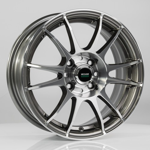 Megami MGM-3 6x14 4*100 Et:43 Dia:60,1 gmf Megami MGM-3 6x14 4*100 Et:43 Dia:60,1 gmf