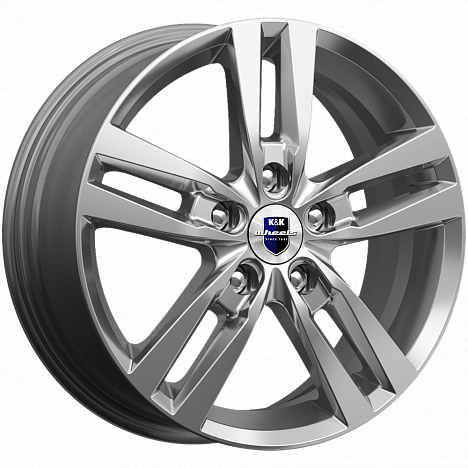 K&K Rassvet 6,5x16 5*100 Et:38 Dia:67,1 дарк платинум K&K Rassvet 6,5x16 5*100 Et:38 Dia:67,1 дарк платинум