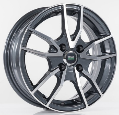 Megami MGM-20FF 6x15 4*114,3 Et:40 Dia:67,1 gmf Megami MGM-20FF 6x15 4*114,3 Et:40 Dia:67,1 gmf