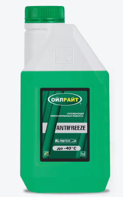 Антифриз OILRIGHT Пушкино зеленый 1 кг канистра