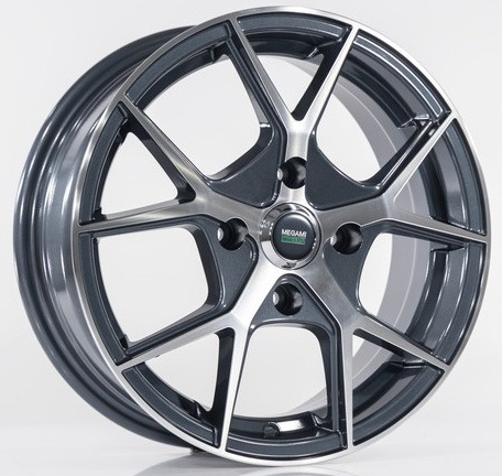 Megami MGM-18FF 6x15 4*100 Et:37 Dia:60,1 gmf Megami MGM-18FF 6x15 4*100 Et:37 Dia:60,1 gmf