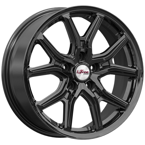 iFree Страйк 6,5x17 5*114,3 Et:37 Dia:66,6 BK iFree Страйк 6,5x17 5*114,3 Et:37 Dia:66,6 BK