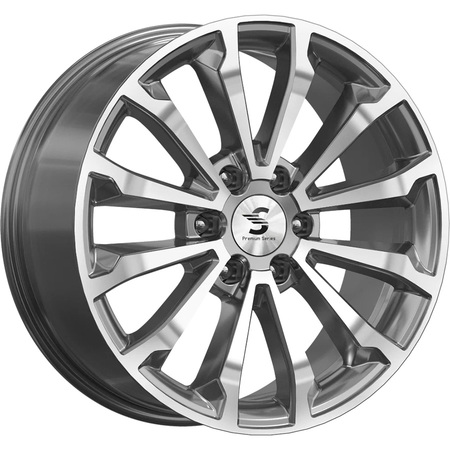 Premium Series КР006 8,5x20 6*139,7 Et:33 Dia:67,1 Diamond Gloss Graphite Premium Series КР006 8,5x20 6*139,7 Et:33 Dia:67,1 Diamond Gloss Graphite