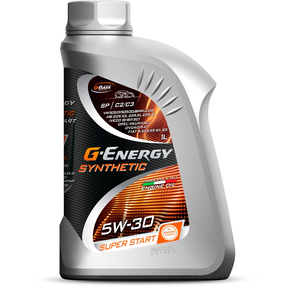 Масло моторное G-Energy Synth Super Start 5W-30 1 л канистра