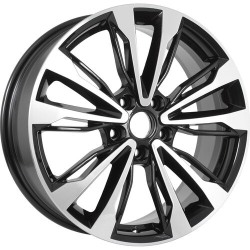 KDW KD1830 7x18 5*114,3 Et:48 Dia:67,1 Black_Front_Polished KDW KD1830 7x18 5*114,3 Et:48 Dia:67,1 Black_Front_Polished