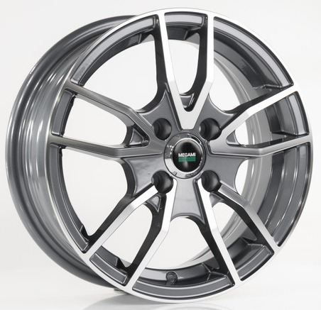 Megami MGM-20 6x15 5*100 Et:38 Dia:57,1 GMF Megami MGM-20 6x15 5*100 Et:38 Dia:57,1 GMF