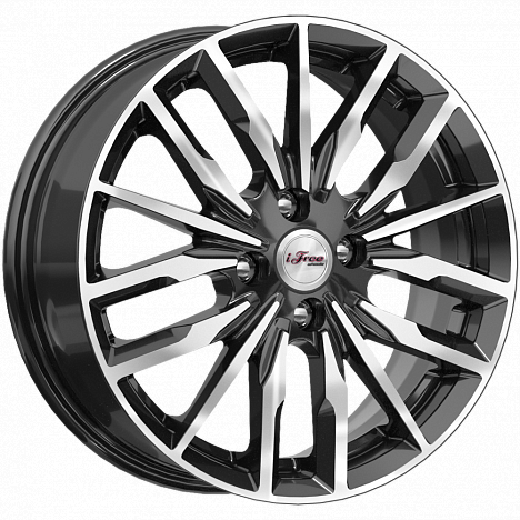 iFree Миконос 6x16 5*100 Et:38 Dia:57,1 Блэк Джек iFree Миконос 6x16 5*100 Et:38 Dia:57,1 Блэк Джек