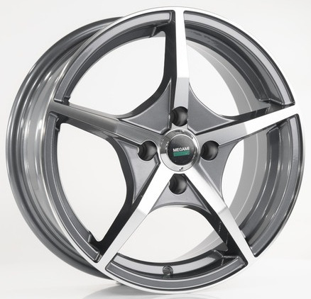 Megami MGM-19 6x15 5*100 Et:38 Dia:57,1 gmf Megami MGM-19 6x15 5*100 Et:38 Dia:57,1 gmf
