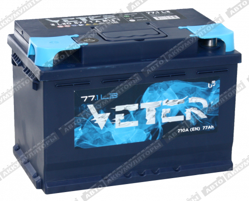 АКБ VETER 77 Ач 6СТ-77.1 VL