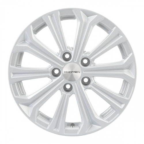 Khomen 1610 6,5x16 5*110 Et:45 Dia:67,1 F-Silver Khomen 1610 6,5x16 5*110 Et:45 Dia:67,1 F-Silver