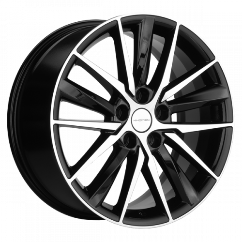 Khomen 1807 8x18 5*112 Et:48 Dia:57,1 Black-FP Khomen 1807 8x18 5*112 Et:48 Dia:57,1 Black-FP
