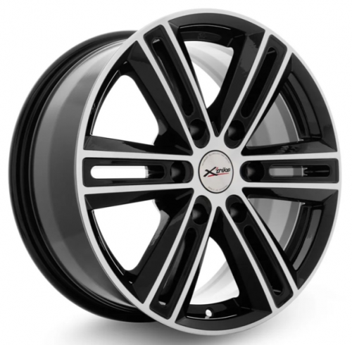 X'trike X-124 7,5x17 6*139,7 Et:25 Dia:106,1 BK/FP