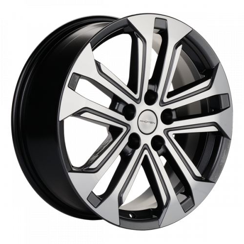 Khomen 1803 7x18 5*108 Et:33 Dia:60,1 Gray-FP Khomen 1803 7x18 5*108 Et:33 Dia:60,1 Gray-FP