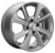 Khomen 1501 6x15 4*100 Et:37 Dia:60,1 F-Silver
