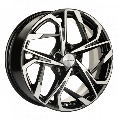 Khomen 1716 7x17 5*114,3 Et:48 Dia:56,1 Black-FP