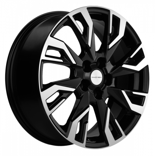Khomen 1809 7x18 5*114,3 Et:35 Dia:66,1 Black-FP Khomen 1809 7x18 5*114,3 Et:35 Dia:66,1 Black-FP