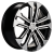 Khomen 1803 7x18 5*114,3 Et:40 Dia:66,6 Black-FP Khomen 1803 7x18 5*114,3 Et:40 Dia:66,6 Black-FP