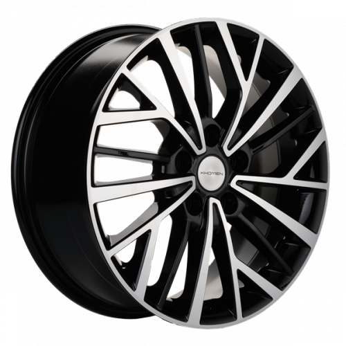 Khomen 1717 7x17 5*114,3 Et:45 Dia:66,1 BLACK-FP Khomen 1717 7x17 5*114,3 Et:45 Dia:66,1 BLACK-FP