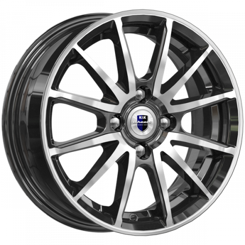 K&K Квант 5,5x14 4*100 Et:40 Dia:56,6 алмаз чёрный K&K Квант 5,5x14 4*100 Et:40 Dia:56,6 алмаз чёрный