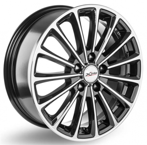 X'trike X-136 7x17 5*110 Et:45 Dia:63,3 BK/FP X'trike X-136 7x17 5*110 Et:45 Dia:63,3 BK/FP