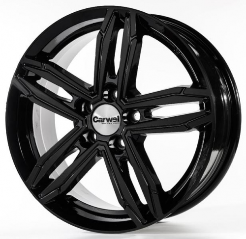 Carwel Нева 256 6,5x16 5*108 Et:50 Dia:63,35 BK Carwel Нева 256 6,5x16 5*108 Et:50 Dia:63,35 BK