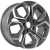 KDW KD1620 6,5x16 4*100 Et:45 Dia:60,1 Grey_Front_Polished