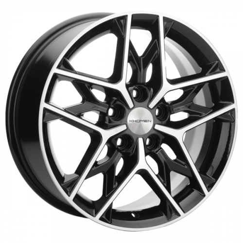Khomen 1709 7x17 5*110 Et:45 Dia:67,1 Black-FP